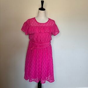 ZAC kids pink dress